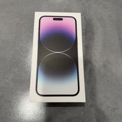 iPhone 14 ProMax, 256gb (deep Purple) ,Unlocked