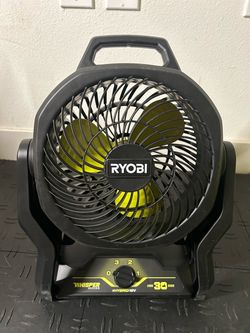 RYOBI ONE+ 18V Hybrid Cordless 7-1/2 in. Fan 30TH Anniversary
