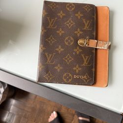 Authentic LV Notebook Cover