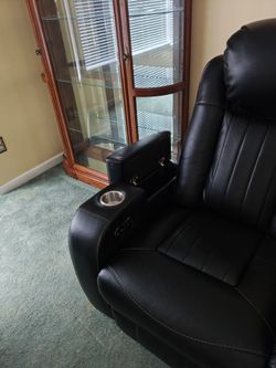Ashley Caveman Midnight Power Sofa Set