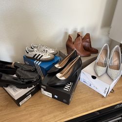 5 Pairs Of Women Shoes 