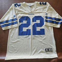 Vintage Dallas Cowboys #22 Emmitt Smith Starter Jersey Size 48/L