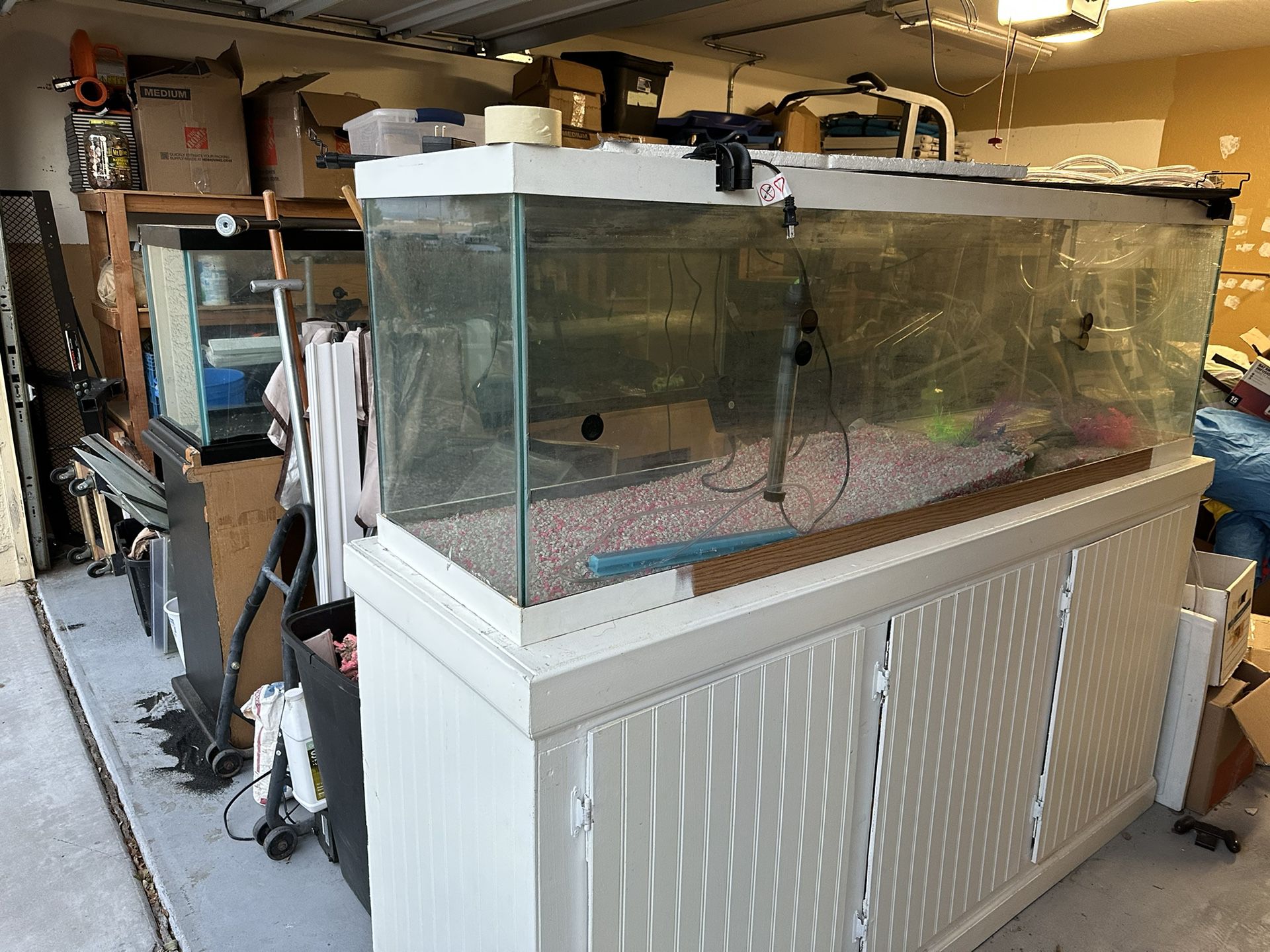 125 Gallon Fish Tank And Stand 