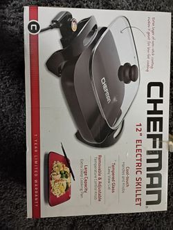 CHEFMAN 12" Electric Skillet