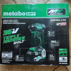 Metabo Hpt 36v Triple Hammer Impact Drill