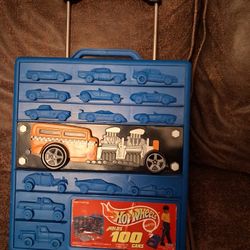Hot Wheels Collector Case Full Of Hot Wheels 