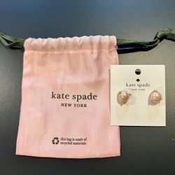 NEW Kate Spade Rise And Shine Pearl Studs