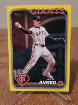 2024 Topps NICK AHMED CARD 