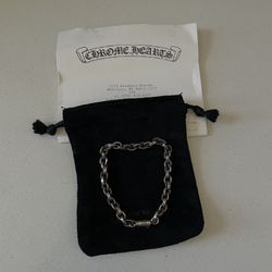 Chrome Hearts 7” Paper Chain Bracelet New