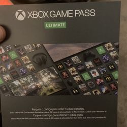 Xbox 14 Day Game Pass