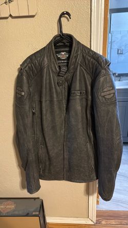 Harley-Davidson Black Leather Motorcycle Jacket