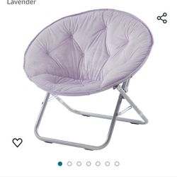 Lilac Saucer Chair