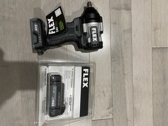 Flex 24v Mid Torque 1/2in Impact Wrench With Battery