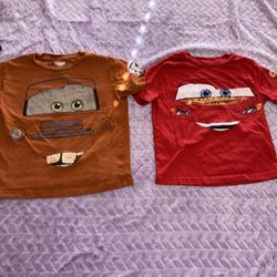 Cars t shirts  4T