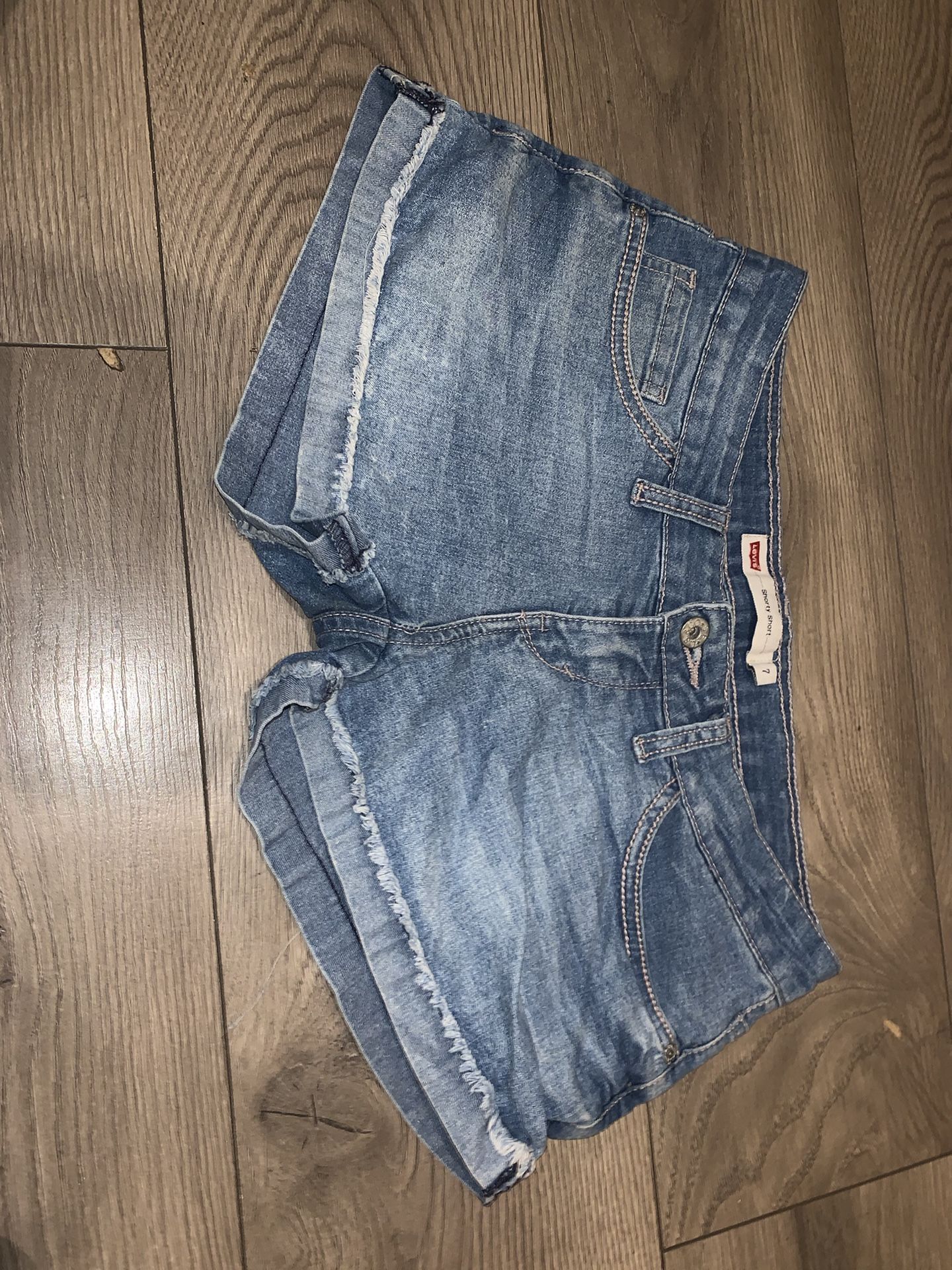 Women’s Levi Jean shorts 