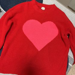 Women’s Heart Sweater