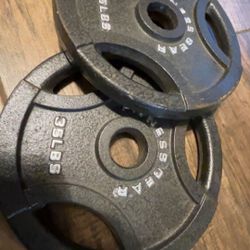 35 pound plates
