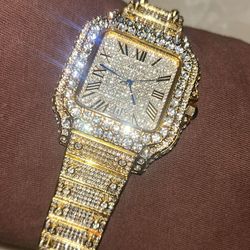 🔥Moissanite luxury men’s watch