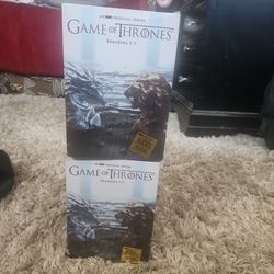 Game of thrones dvds season 1-7 sealed!