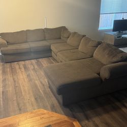 Brown Sectional Couch