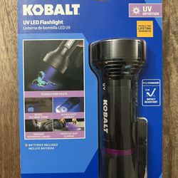 Kobalt UV LED Flash light - NEW