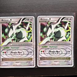 Arceus Lv X Pokemon Cards
