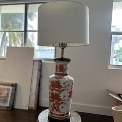 VINTAGE PORCELAIN LAMP / LIGHTING