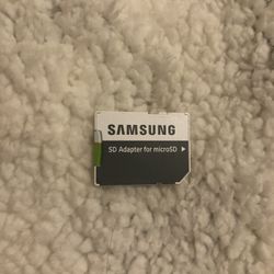 Samsung SD Card With Adapter