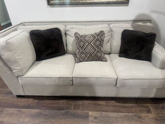 2 piece sofa + 3 items