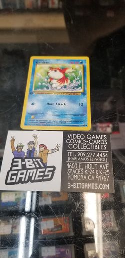 1st edition Goldeen from Jungle set.