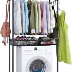 Over The Washer and Dryer Storage Shelf