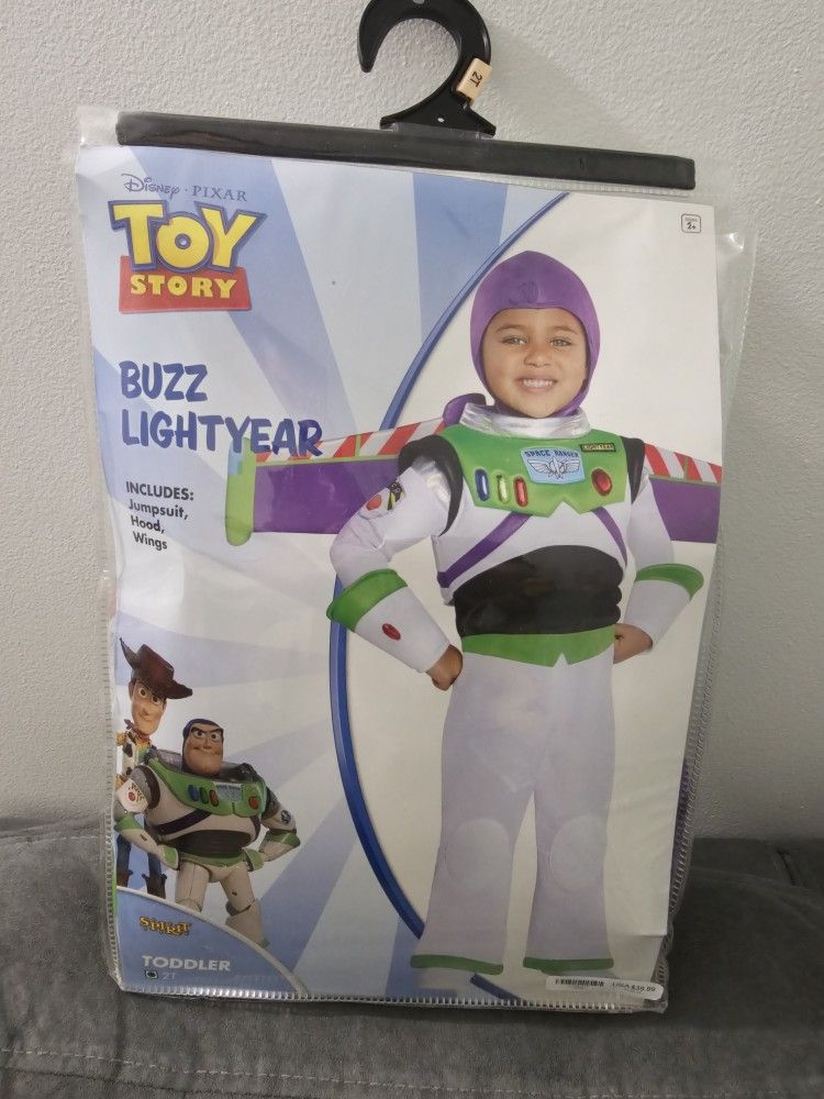Toddler Toy Story Buzz Lightyear Halloween Costume (2T)