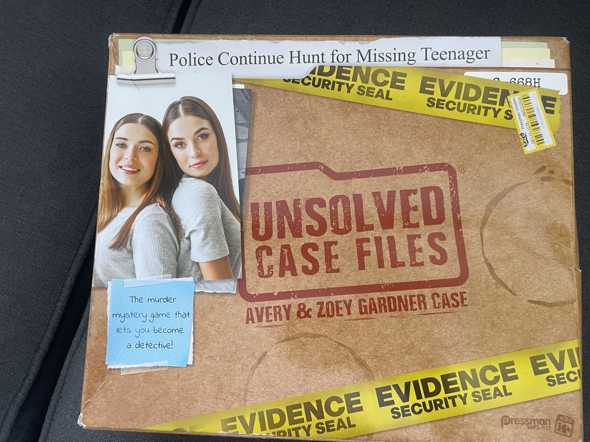 Unsolved Case File Game