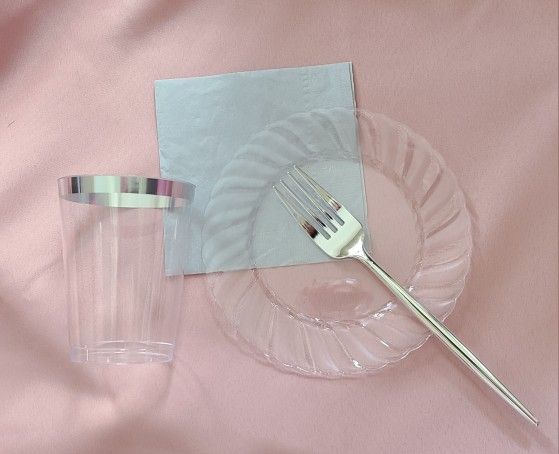 Plates, Napkins, Forks, and Cups Bundle