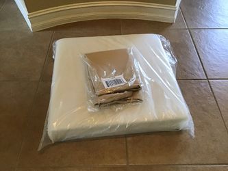 Ottoman or Sectional Sofa Cushion with Cover