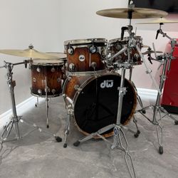 DW Collectors Exotic Drum Set Zildjiam K DW9000 Like New Used Kit Mint