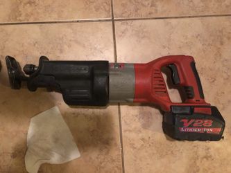 Sawzall Milwaukee heavy duty v28 no charger I lost