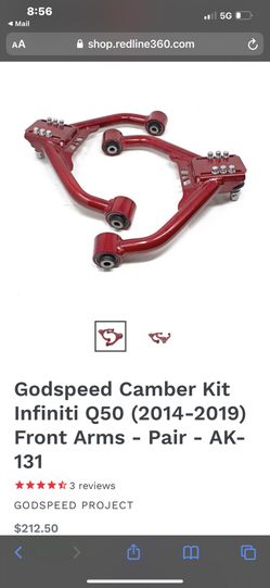 Q50 Camber Arms 