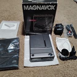 1991 Philips Magnavox Compact Disc CD Player AZ6801