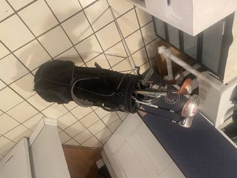 Golf Club Set with Black Carry Bag