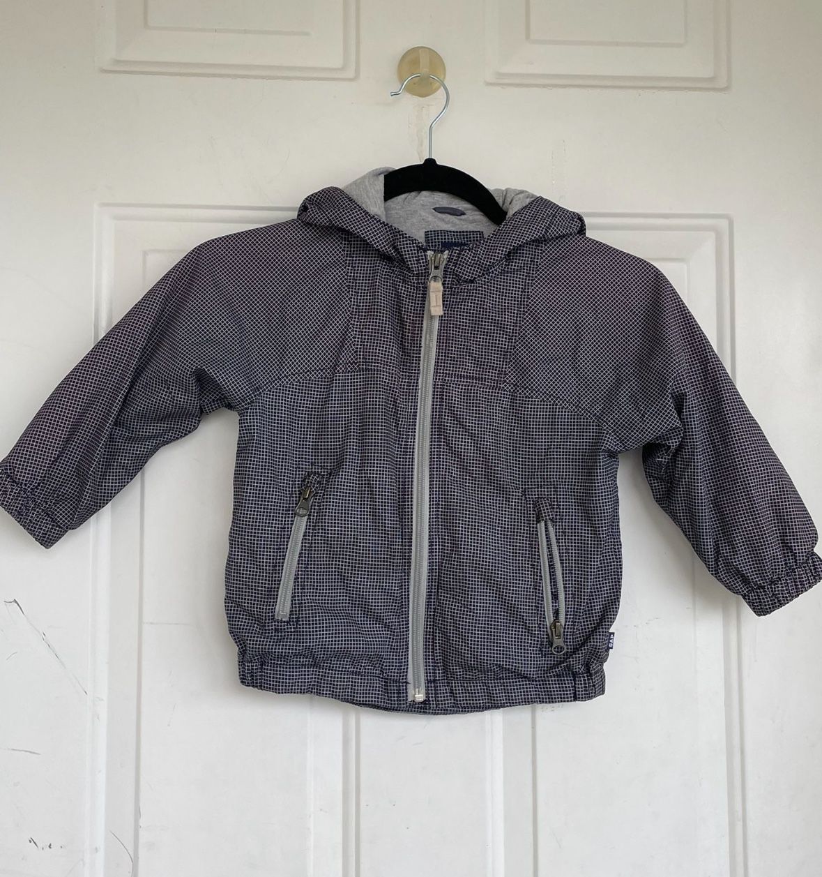 Baby Gap Windbreaker toddler size 3 plaid Jacket