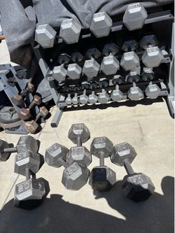 Dumbbells set .View the comment below regarding the price.
