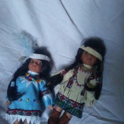 Antique Indian dolls