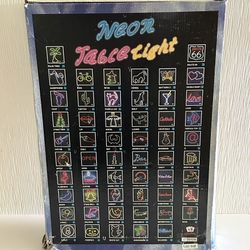 Texas Hold’em Cards LED Neon Table Light Plug-In for Game Rooms/Man Caves/Bars
