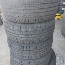215/55R16 ( 4 NEW TIRES installed With Balance Included 