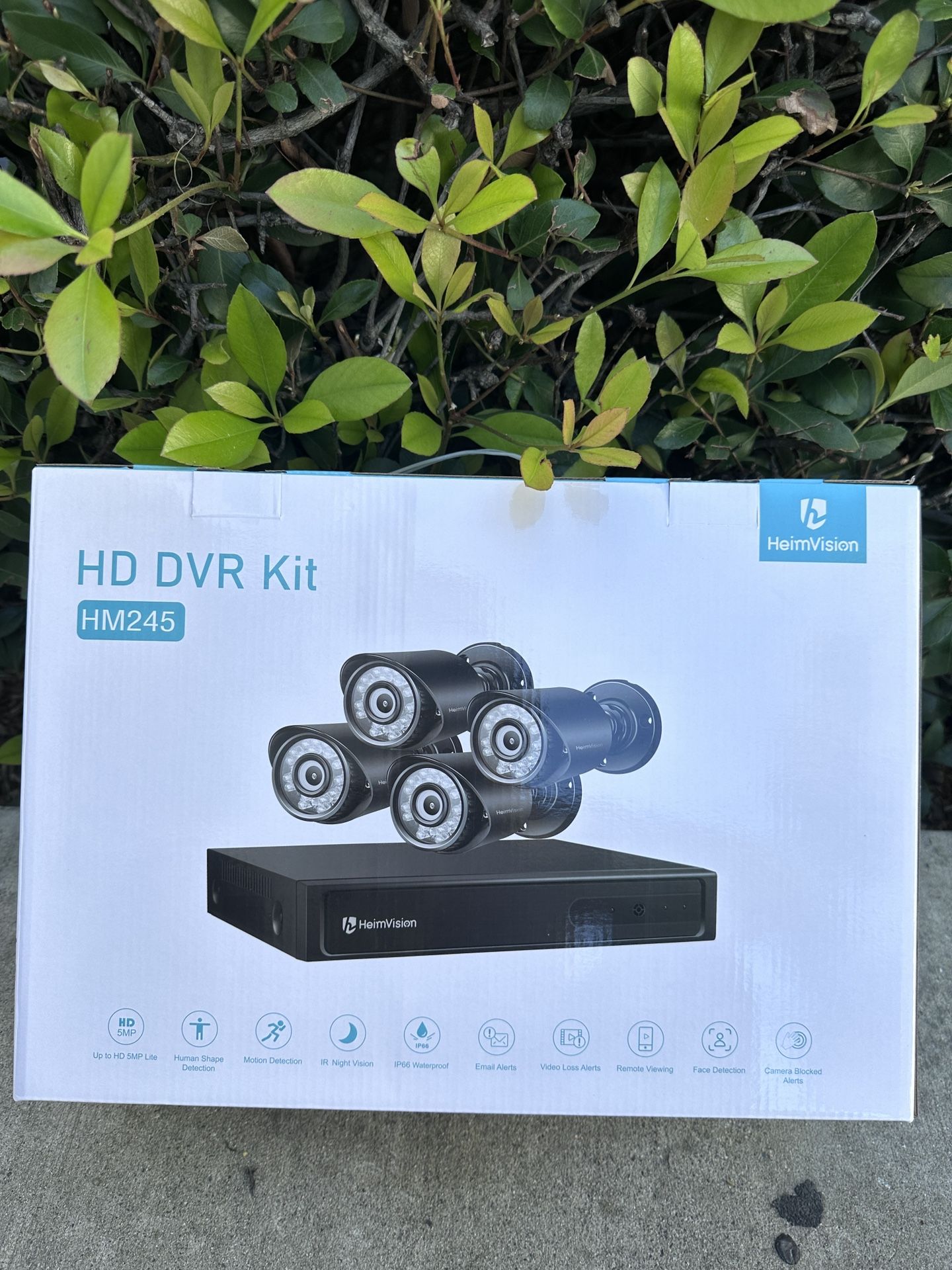 HeimVision HM245 8CH 1080P Security Camera System, 5MPLite HDTVI DVR
