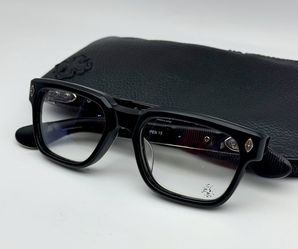 Chrome Hearts CH BLACK Pen 15 leather Pouch 925 silver Glasses
