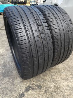 🔥 2 Used Pirelli Scorpion Tires – 275/40R21 🔥