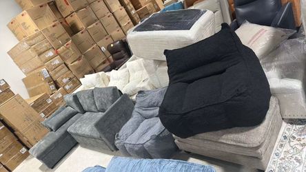 ❤️‍🔥 Bean Bag Chair, Large Fluffy Faux