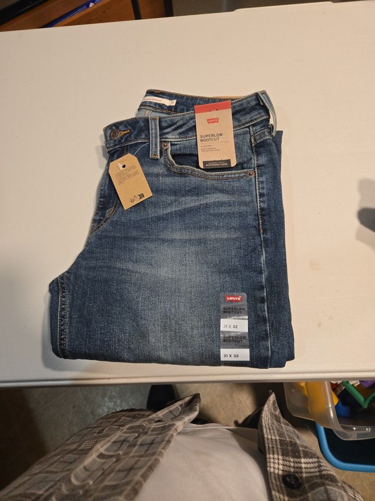 Levis Superlow Bootcut 31x 32